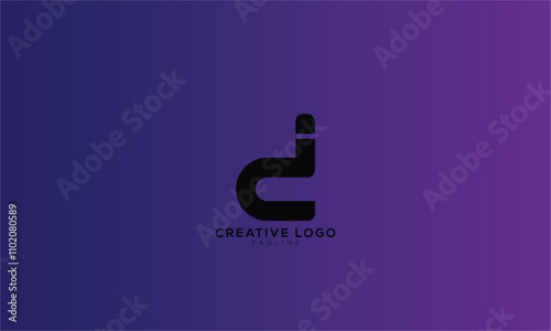 DI ID Abstract initial monogram letter alphabet logo design