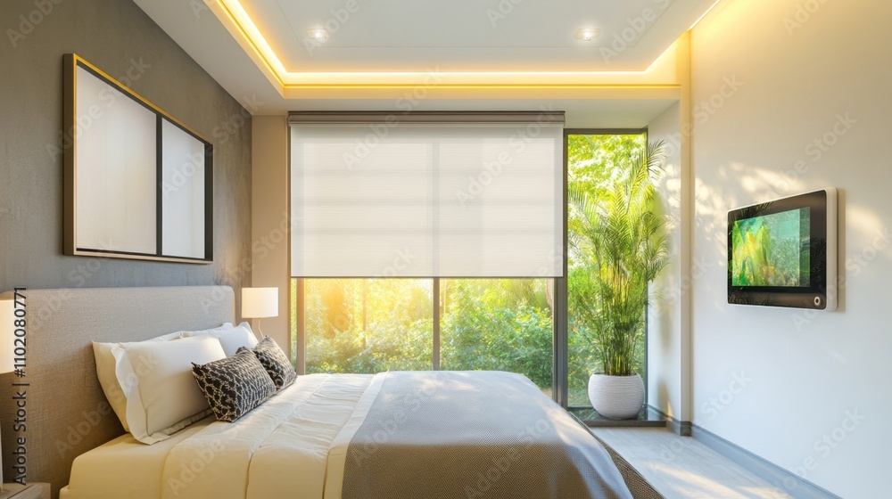 Modern Bedroom Interior Design with Natural Light Modern Bedroom Interior Design with Natural Light