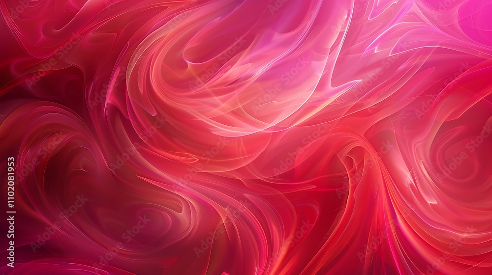 Abstract Red and Pink Swirling Background Abstract Red and Pink Swirling Background