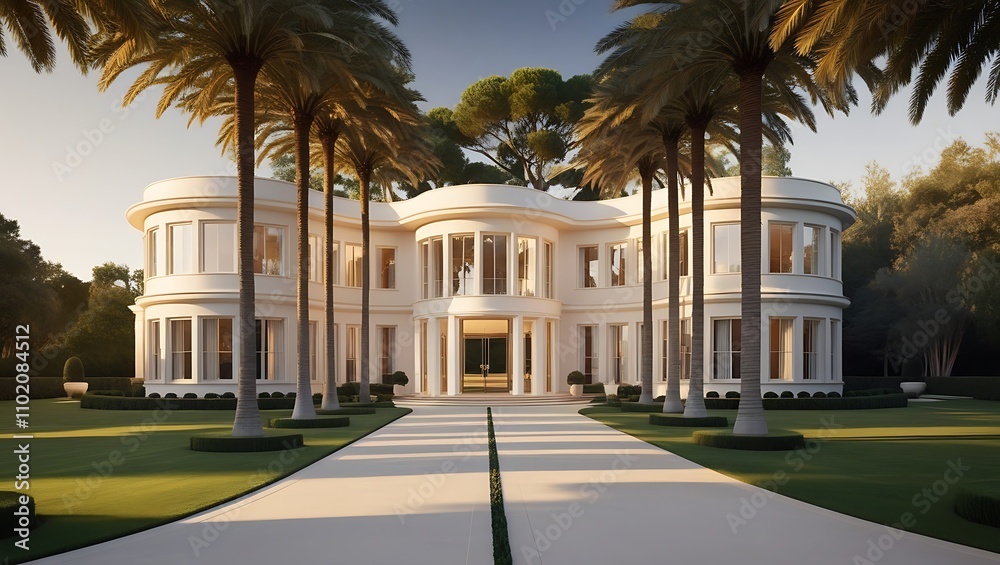 High-End Luxury House Scene for Design Projects High-End Luxury House Scene for Design Projects