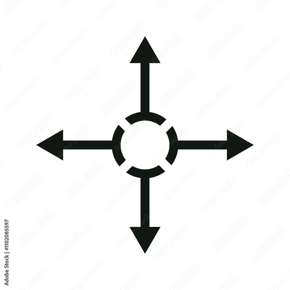 Scalability, big data, flexibility icon Scalability, big data, flexibility icon