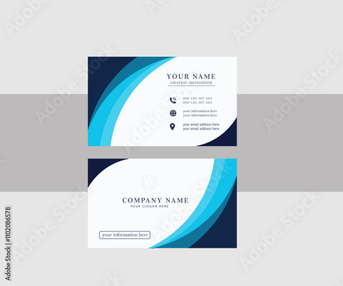 Modern business card design simple design and professional  card with unique  design for business attractive editable business card print ready file.