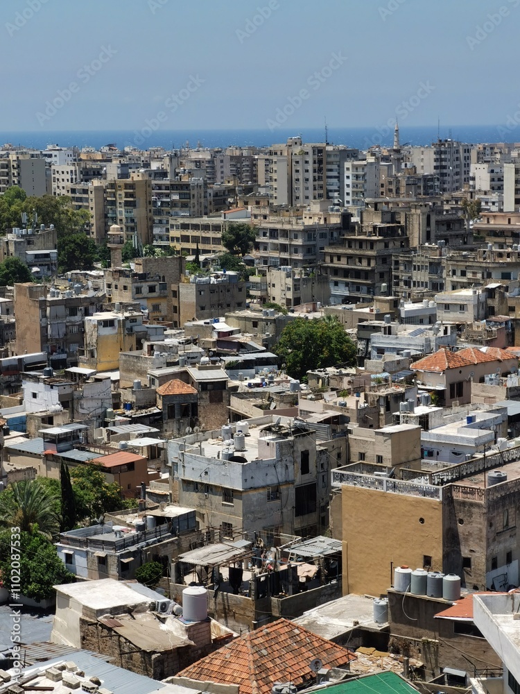 Tripoli, (“The Eastern Tripoli”), city and port, northwestern Lebanon. It lies on the Mediterranean coast at the mouth of the Abū ʿAlī River, 40 miles (65 km) north-northeast of Beirut. Tripoli, (“The Eastern Tripoli”), city and port, northwestern Lebanon. It lies on the Mediterranean coast at the mouth of the Abū ʿAlī River, 40 miles (65 km) north-northeast of Beirut.