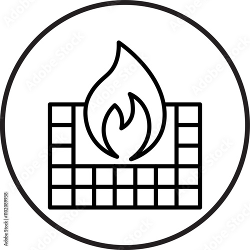 Firewall icon Design