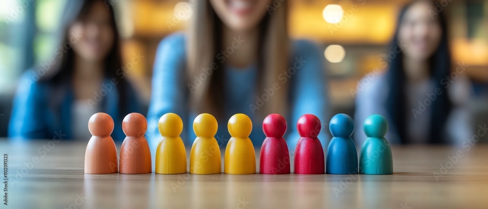 © Jittapon - A diverse group of people gathered around a table engaged in a discussion about candidate assessment for recruitment The focus is on evaluating the skills experience © Jittapon - A diverse group of people gathered around a table engaged in a discussion about candidate assessment for recruitment The focus is on evaluating the skills experience