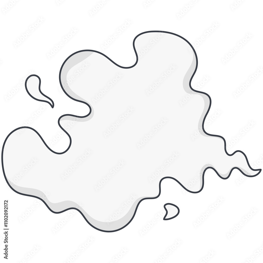 Comic clouds set. Cartoon white smoke vector Illustration. A set of smoke, explosions and smells. Comic clouds set. Cartoon white smoke vector Illustration. A set of smoke, explosions and smells.