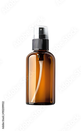 Wallpaper Mural Elegant Brown Glass Spray Bottle for Essential Oils and Aromatherapy Torontodigital.ca