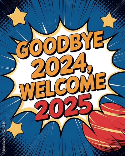 Wallpaper Mural Goodbye Two Thousand Twenty Four Welcome Two Thousand Twenty Five Torontodigital.ca
