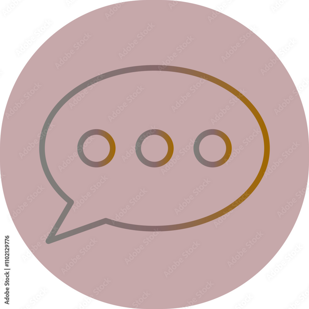 Obraz premium Chat Bubble icon Design