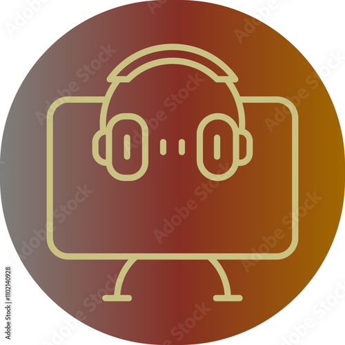 Monitor icon Design