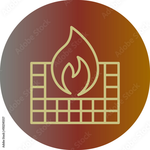 Firewall icon Design