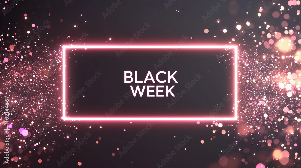 Obraz premium Black Week