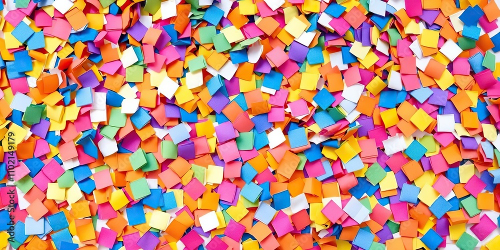 A big pile of confetti in different colors, confetti, gift, surprise A big pile of confetti in different colors, confetti, gift, surprise