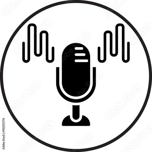 Microphone icon Design