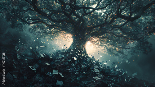 Elderwood: A Magical Fairytale World of Enchanted Tree photo