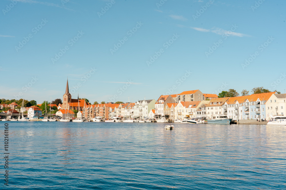 Obraz premium Small Town in Denmark