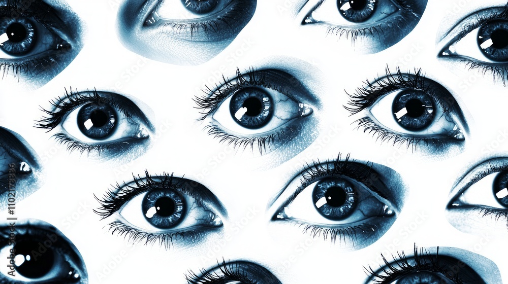 multitude expressive eyes peer darkness reflecting unique emotions and stories captivating viewers and igniting their imagination. multitude expressive eyes peer darkness reflecting unique emotions and stories captivating viewers and igniting their imagination.