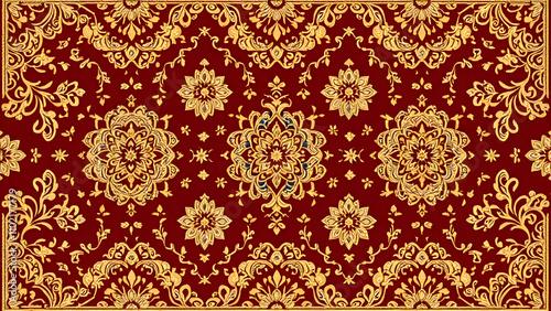 Thai Floral Elegance Pattern