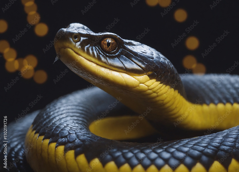 close up of a snake close up of a snake