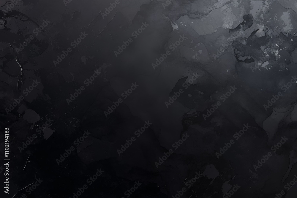 Fototapeta premium A mysterious and imaginatively textured black abstract backdrop for your design
