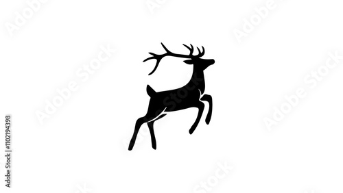 Gradient Deer Icon Designs for High End Marketing Materials