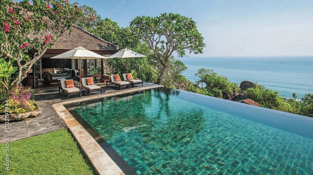 Stunning Tropical Villa with Infinity Pool and Breathtaking Ocean View Stunning Tropical Villa with Infinity Pool and Breathtaking Ocean View