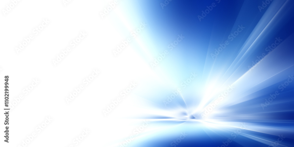 Obraz premium Abstract blue futuristic technology background