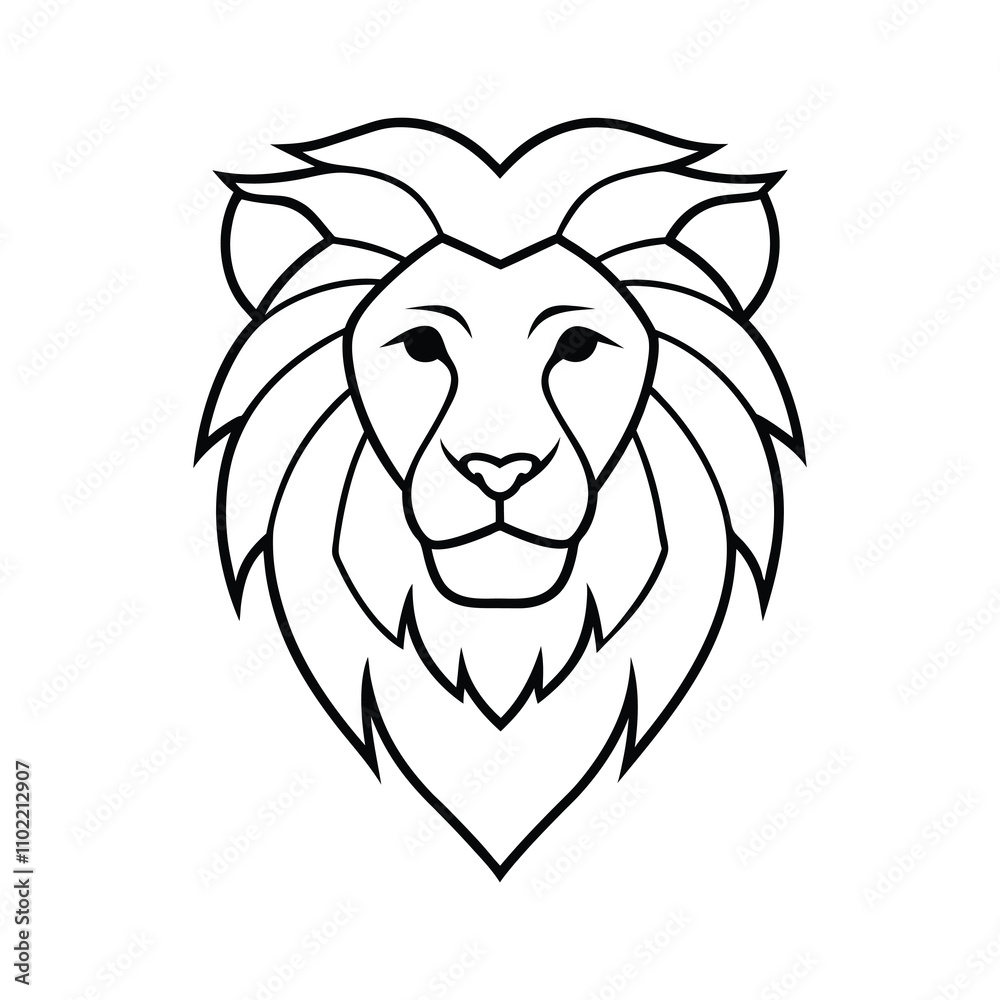 lion head vector lion head vector