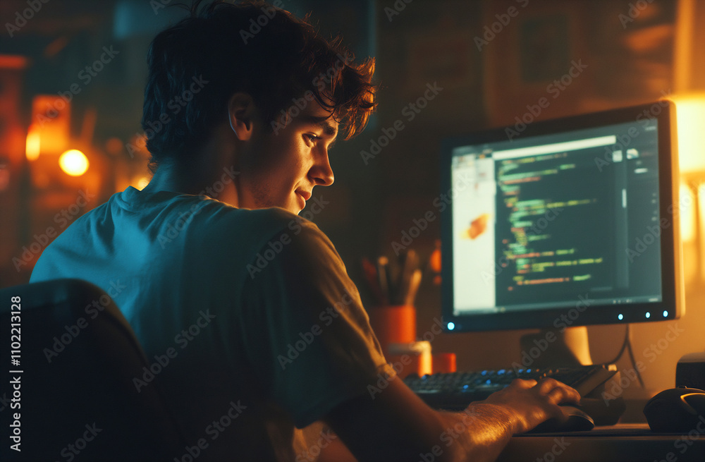 Nocturnal young coder Nocturnal young coder