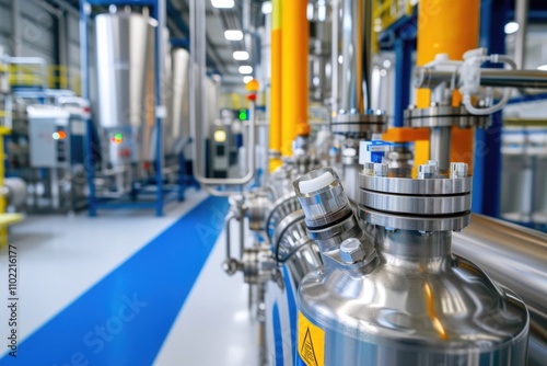 Detailed View of Corn Being Processed into Biofuel