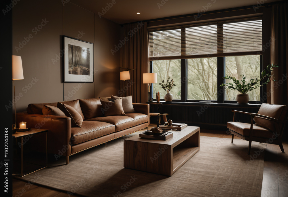 Fototapeta premium modern living room