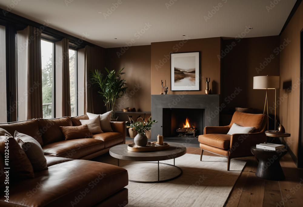 Fototapeta premium modern living room