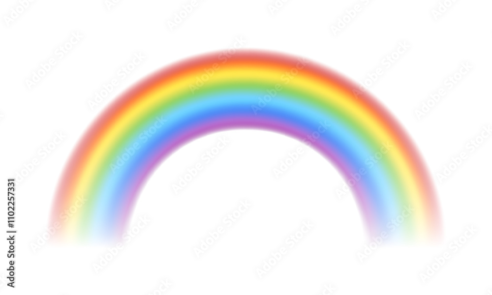 Rainbow vector illustration. Rainbow gradient. Rainbow vector illustration. Rainbow gradient.