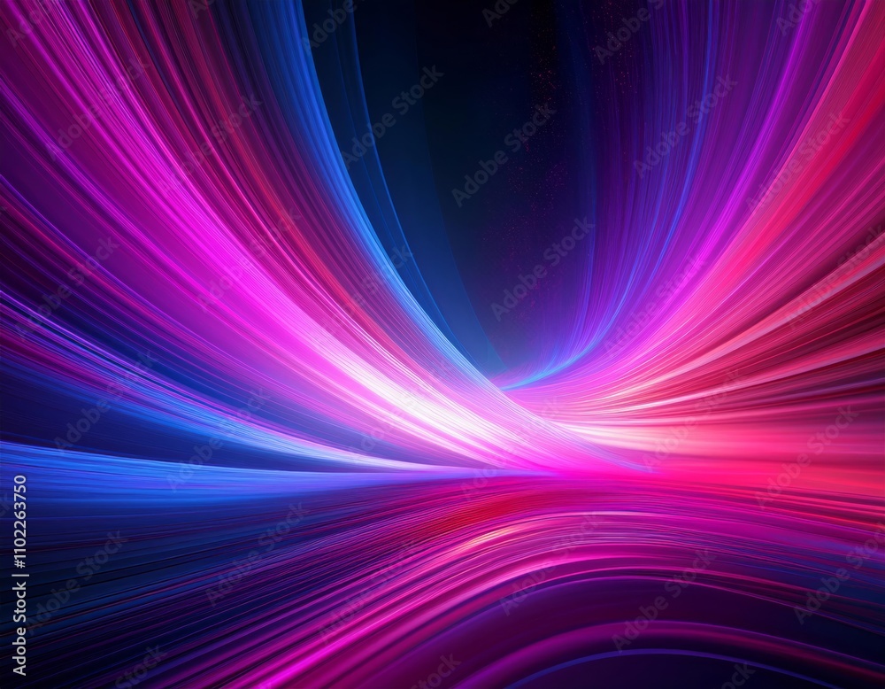 Abstract gradient image with dark background and vibrant purple, pink, and blue colors, resembling an aurora or cosmic light Abstract gradient image with dark background and vibrant purple, pink, and blue colors, resembling an aurora or cosmic light