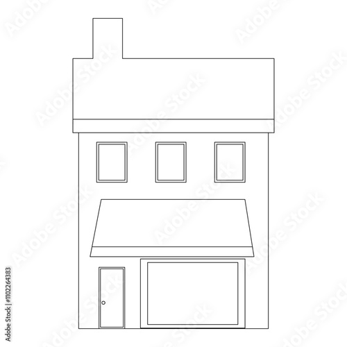 Buildings Related Vector Line Icons. Contains such Icons as Church, Sport Stadium, Medical Hospital and more. Editable Stroke Vector illustration flat style Eps 10. 