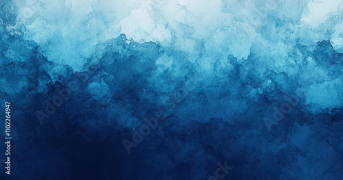 Abstract watercolor paint background by teal color blue and green with liquid fluid texture for background, banner
