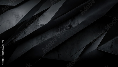 Dark abstract polygonal background
