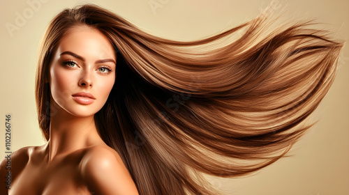 Achieving Sleek Straight Hair with Smooth, Healthy Ends Through Proper Techniques and Care