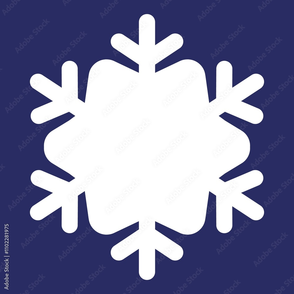 Snowflake icon. Sign design. Flat Web Mobile Icon. Vector. Sign. Symbol. Button. Element. Silhouette. Vector illustration. Snowflake icon. Sign design. Flat Web Mobile Icon. Vector. Sign. Symbol. Button. Element. Silhouette. Vector illustration.