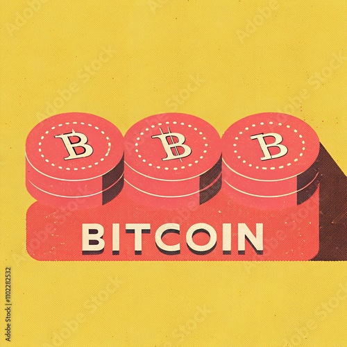 illustration of digital currency