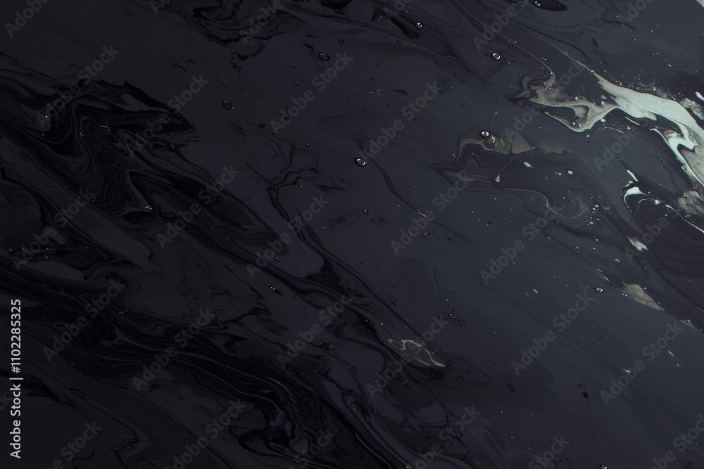 A mesmerizing and uniquely crafted black abstract surface for your creative project