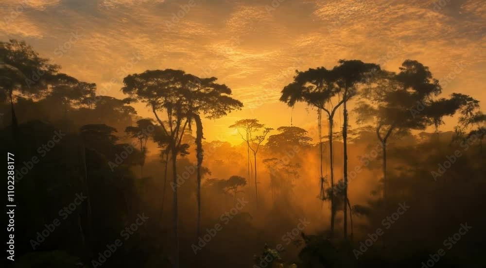 Bird's Eye View of the Amazon Rainforest Bird's Eye View of the Amazon Rainforest