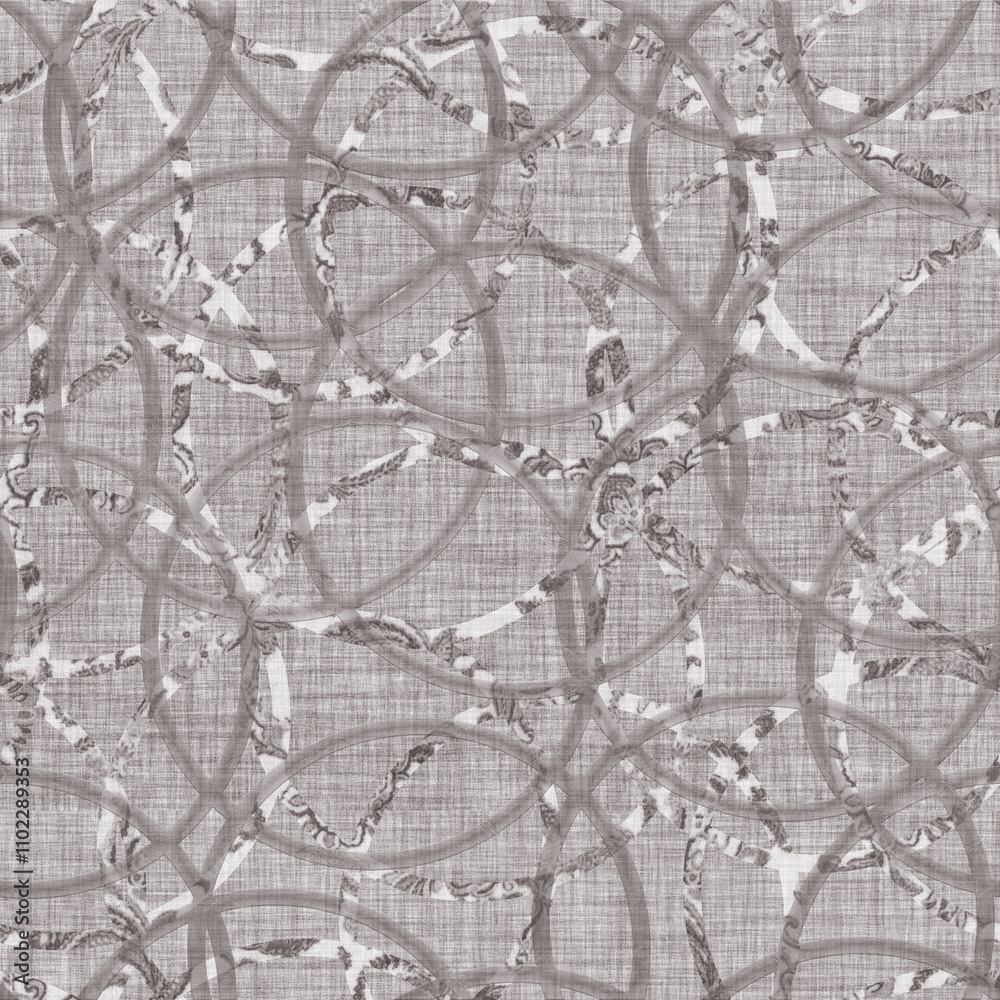 Fototapeta premium pattern with black and white circles