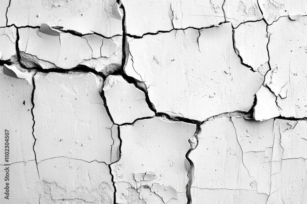Obraz premium White concrete wall background texture.