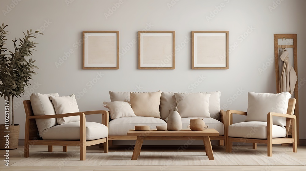 Minimalist home interior design of spacious modern living room Minimalist home interior design of spacious modern living room