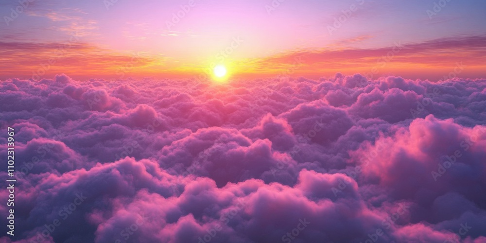 Purple and orange sunset with soft clouds smooth gradients calming atmosphere natural lighting high detail Purple and orange sunset with soft clouds smooth gradients calming atmosphere natural lighting high detail