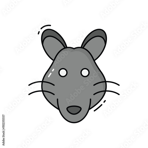 Rat vector icon