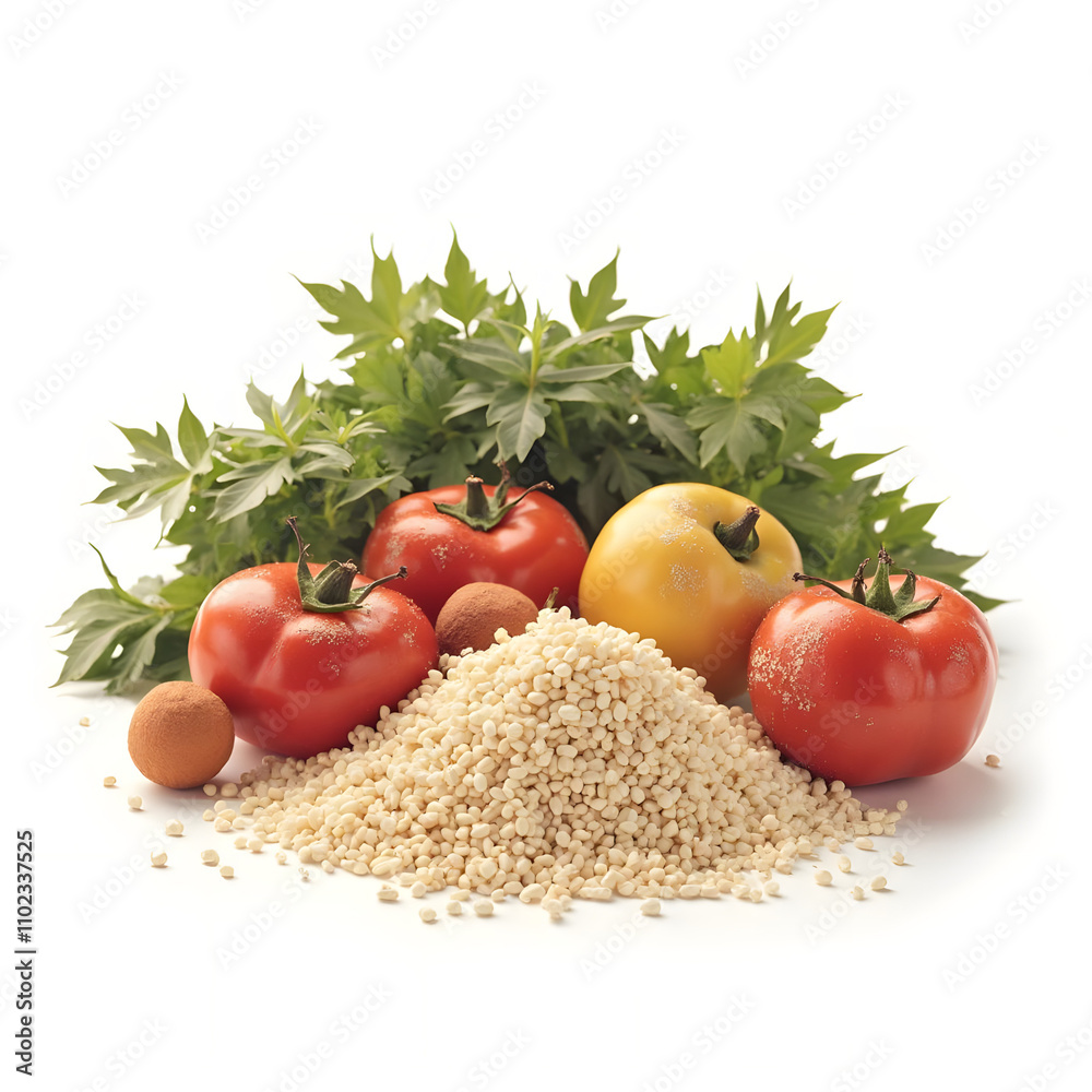 pasta ingredients with tomatoes and basil pasta ingredients with tomatoes and basil