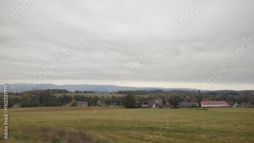 gray sky white clouds background nature air atmosphere weather autumn