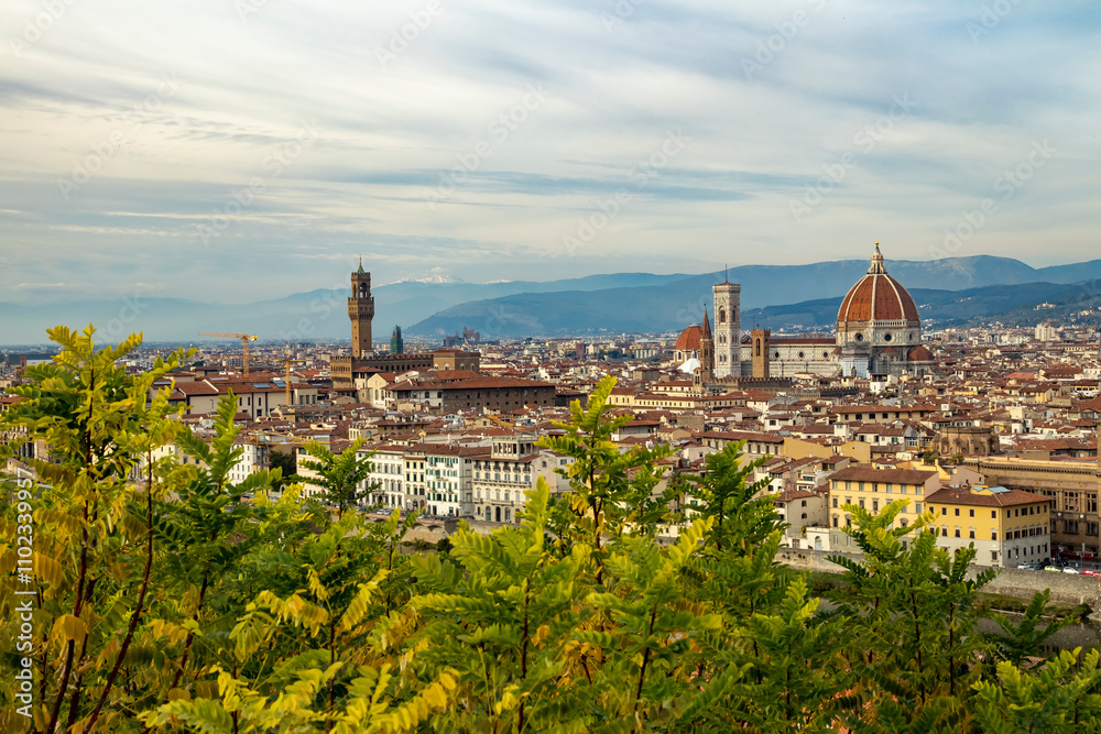 wonderful panoramic view from florence wonderful panoramic view from florence